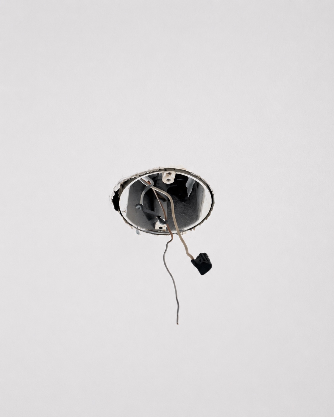 Before fixture wiring